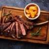 Tábua de carne para churrasco